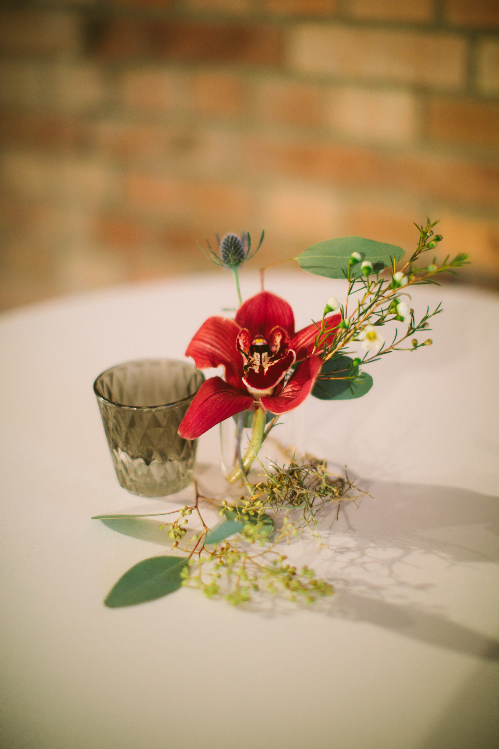 Dekopaket Romantisch Simple auf Hochzeitstisch