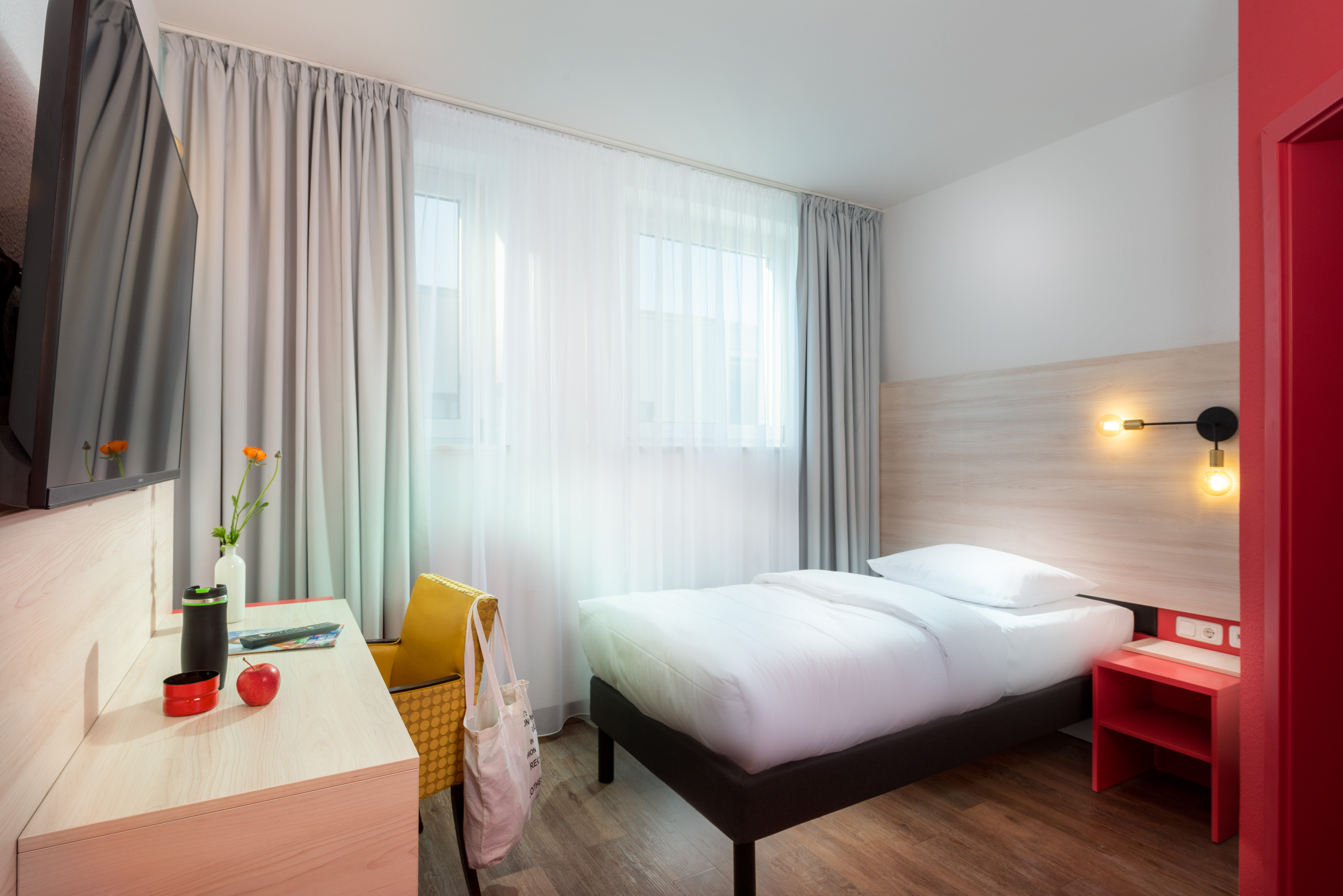Greet Hotel Alexanderplatz – Einzelzimmer mit Fenster