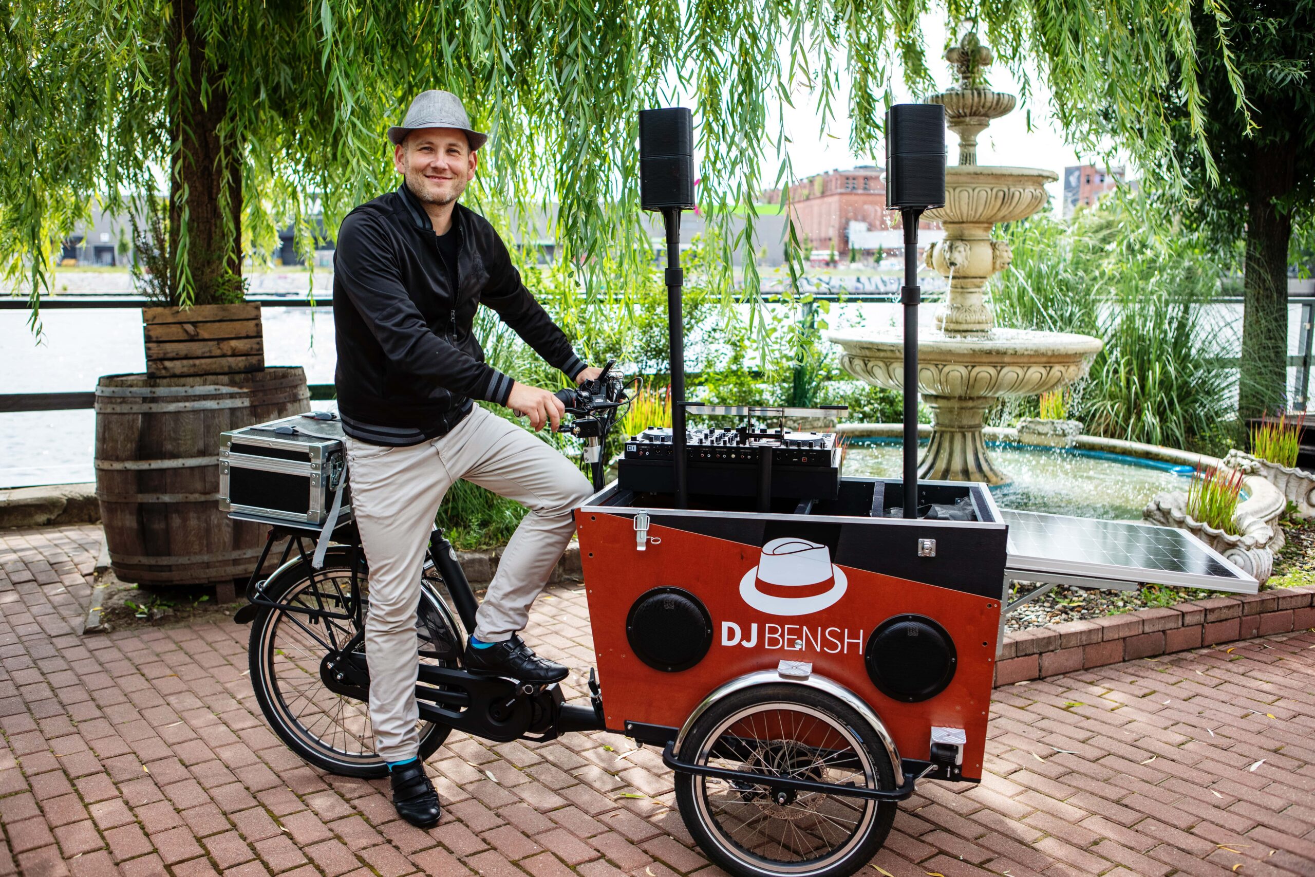 Green DJ Bike