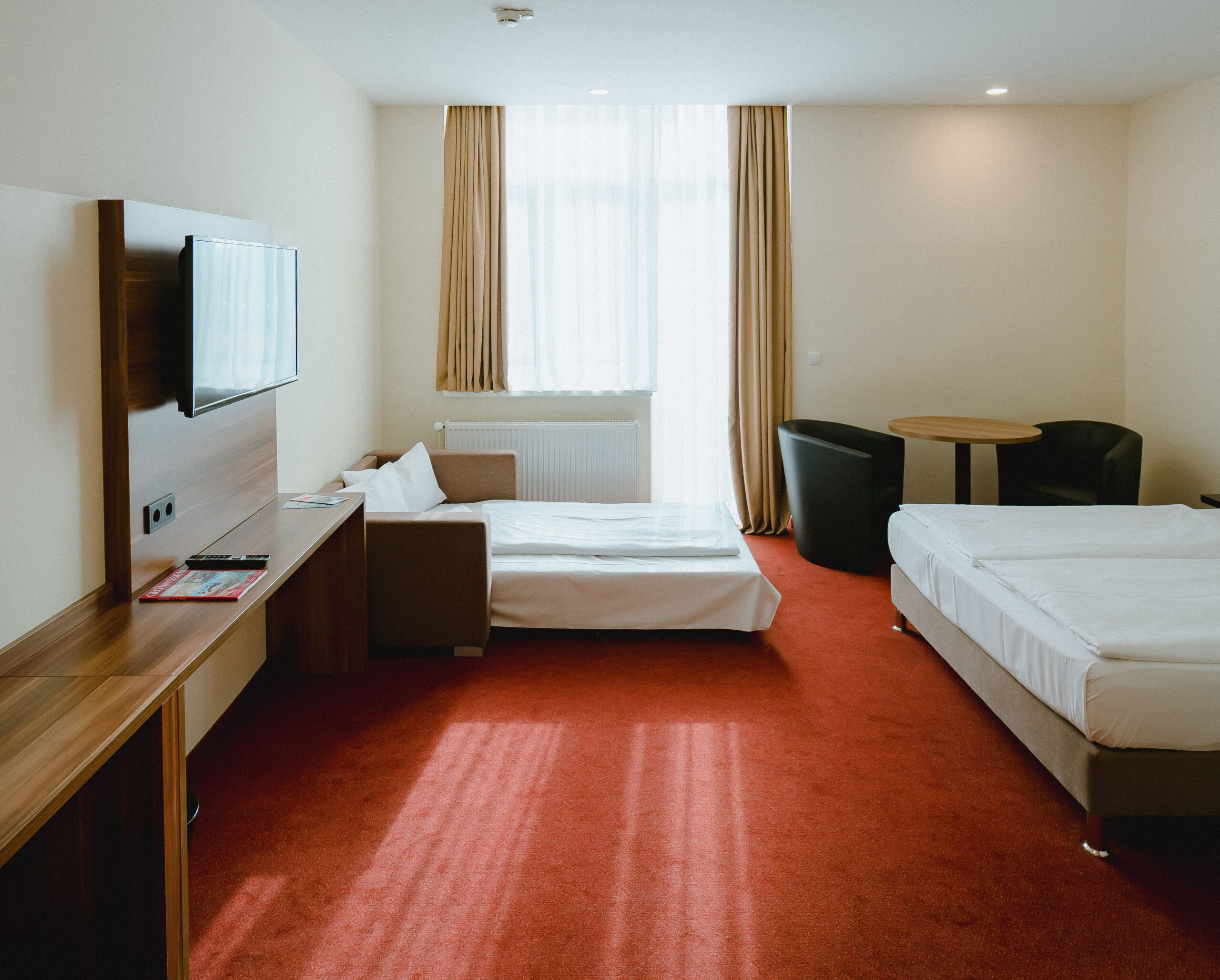 IBB Hotel Berlin Airport – Zimmer mit zwei Betten