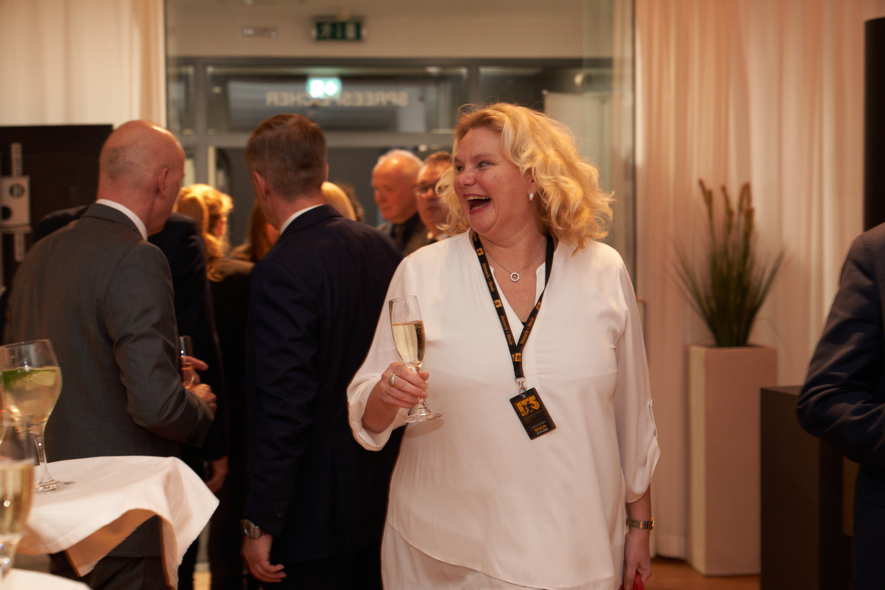 Empfang mit Gästen – Eventfoto von Marcus Wichert